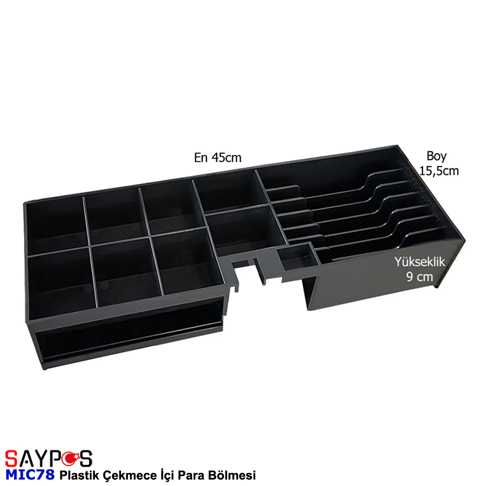 Saypos%20%20Çekmece%20İçi%20Para%20Kutusu%207%20Banknot%20Gözlü%2045x15,5x9cm