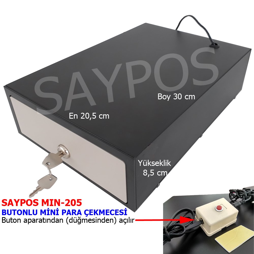 Düğmeli%20Mini%20Yazar%20Kasa%20Para%20Çekmecesi%202%20Banknot%20Bölmeli%20Buton%20ve%20Adaptörü%20Hediye