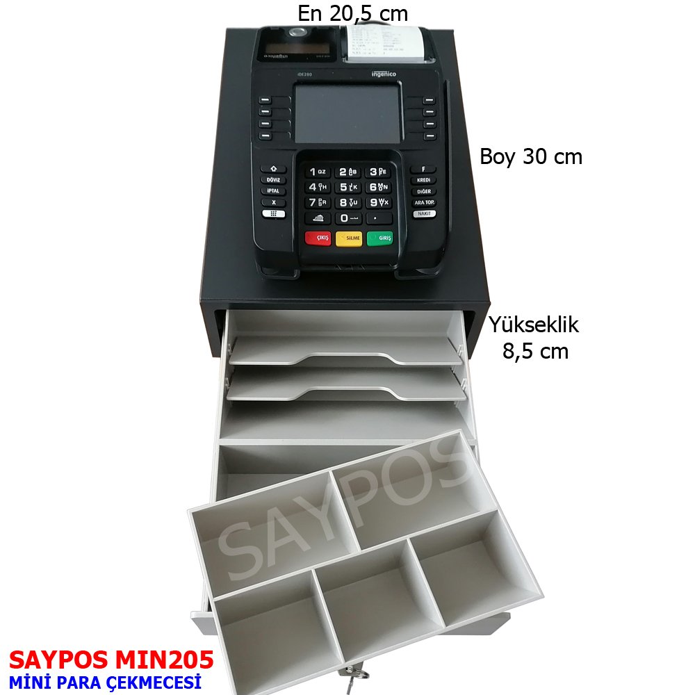 İngenico%20Mini%20Para%20Çekmecesi%20iDE280-iWE280%20Yazarkasa%20Para%20Kasası%2020,5x30x8,5cm