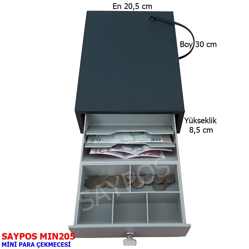 Verifone%20MX915%20Mini%20Yazarkasa%20Para%20Çekmecesi%20Metal%20Kasa%2020,5x30x8,5cm
