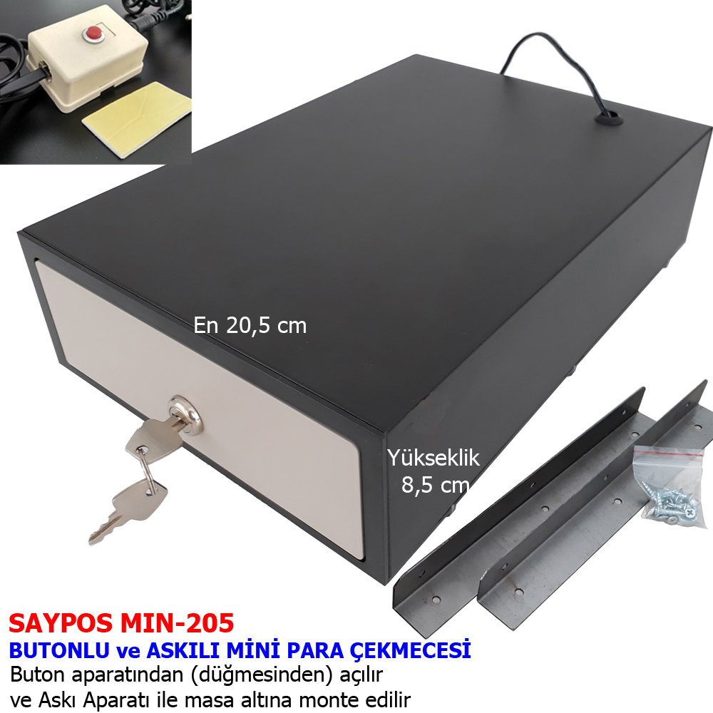 Saypos%20Mini%20Yazar%20Kasa%20Para%20Çekmecesi%20Butonu%20ve%20Askısı%20Hediye%2020,5x30x8,5cm
