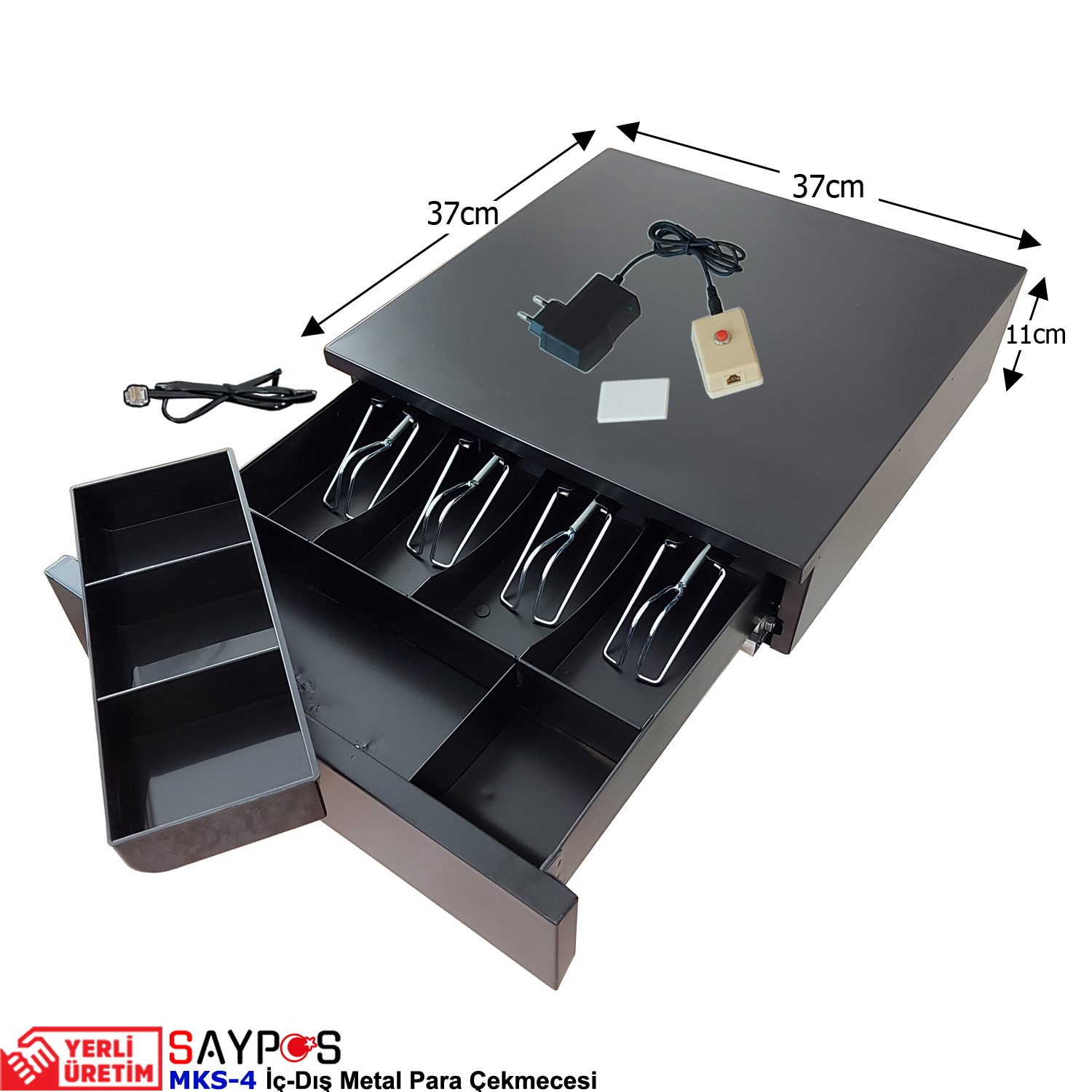 Kolay%20Açma%20Buton%20ve%20Adaptörlü%204%20Geniş%20Banknot%20Gözlü%20İçi-Dışı%20Full%20Metal%20Kırılmaz%20Para%20Çekmecesi%2037x37x11cm