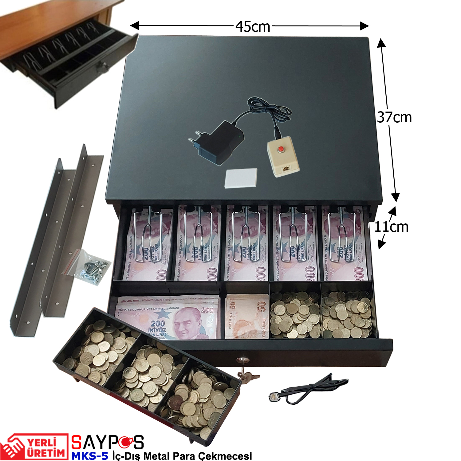Açma%20Butonlu%20ve%20Montaj%20Askılı%205%20Geniş%20Banknot%20Gözlü%20İçi-Dışı%20Full%20Metal%20Kırılmaz%20Para%20Çekmecesi%2045x37x11cm