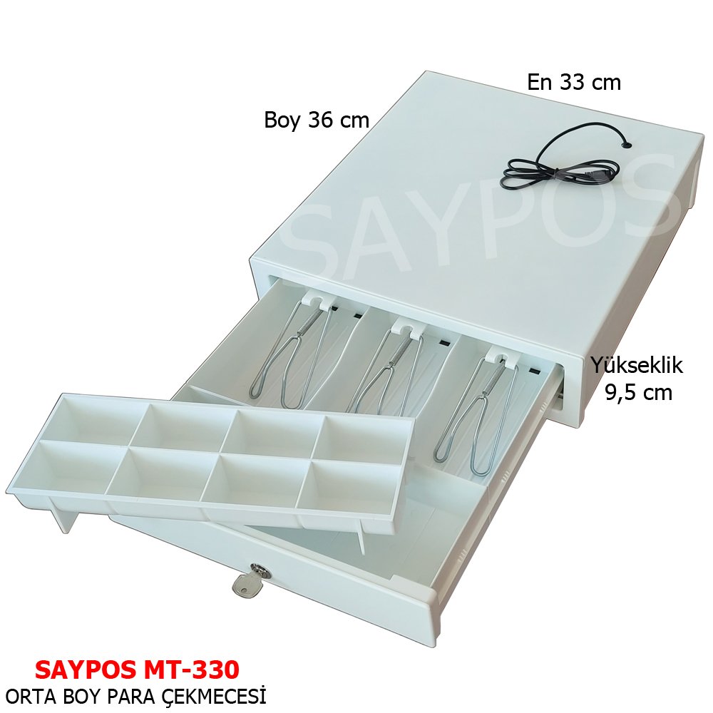 Metal%20Mandallı%20Profilo-Farex-Telestar%20YazarKasa%20uyumlu%20Para%20Çekmecesi%2011%20Gözlü%2033x36x9,5cm