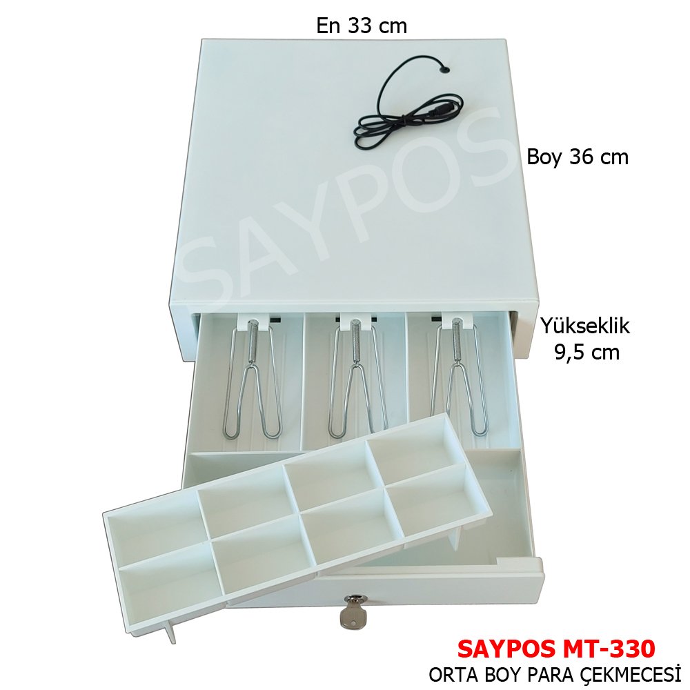 Metal%20Mandallı%20Profilo-Farex-Telestar%20YazarKasa%20uyumlu%20Para%20Çekmecesi%2011%20Gözlü%2033x36x9,5cm