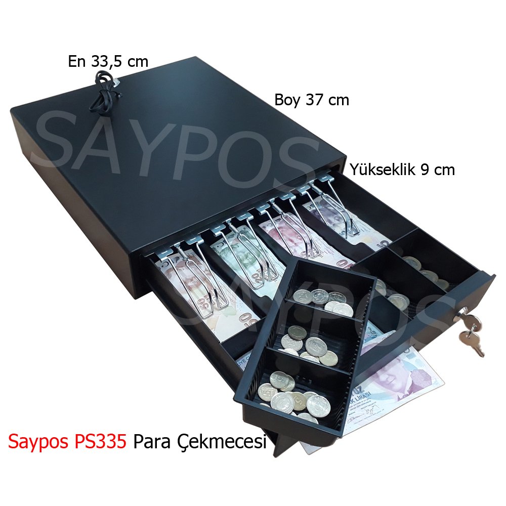 Vera%20Delta%20Yazarkasa%20Para%20Çekmecesi%20Orta%20Boy%204%20Banknot%205%20Bozuk%20Para%20Bölmeli%2033,5x37x9cm