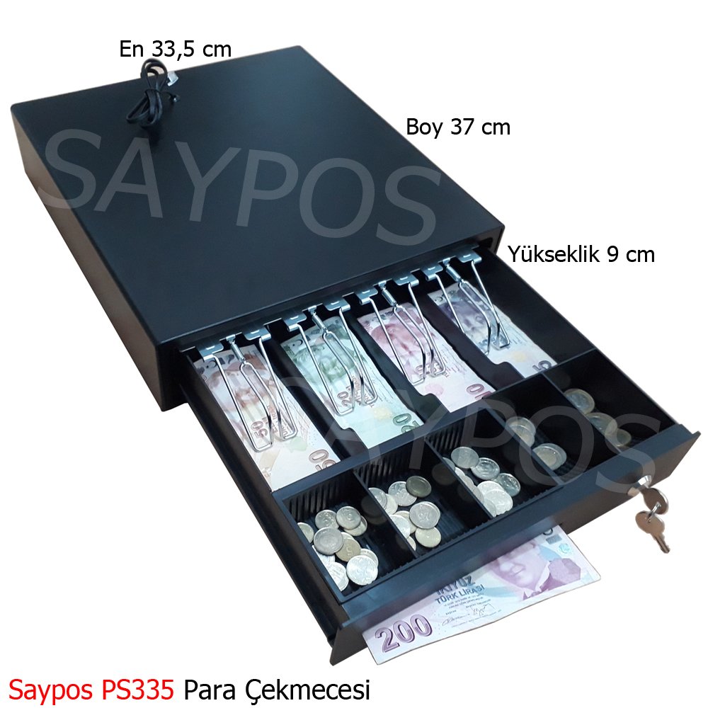 Vera%20Delta%20Yazarkasa%20Para%20Çekmecesi%20Orta%20Boy%204%20Banknot%205%20Bozuk%20Para%20Bölmeli%2033,5x37x9cm