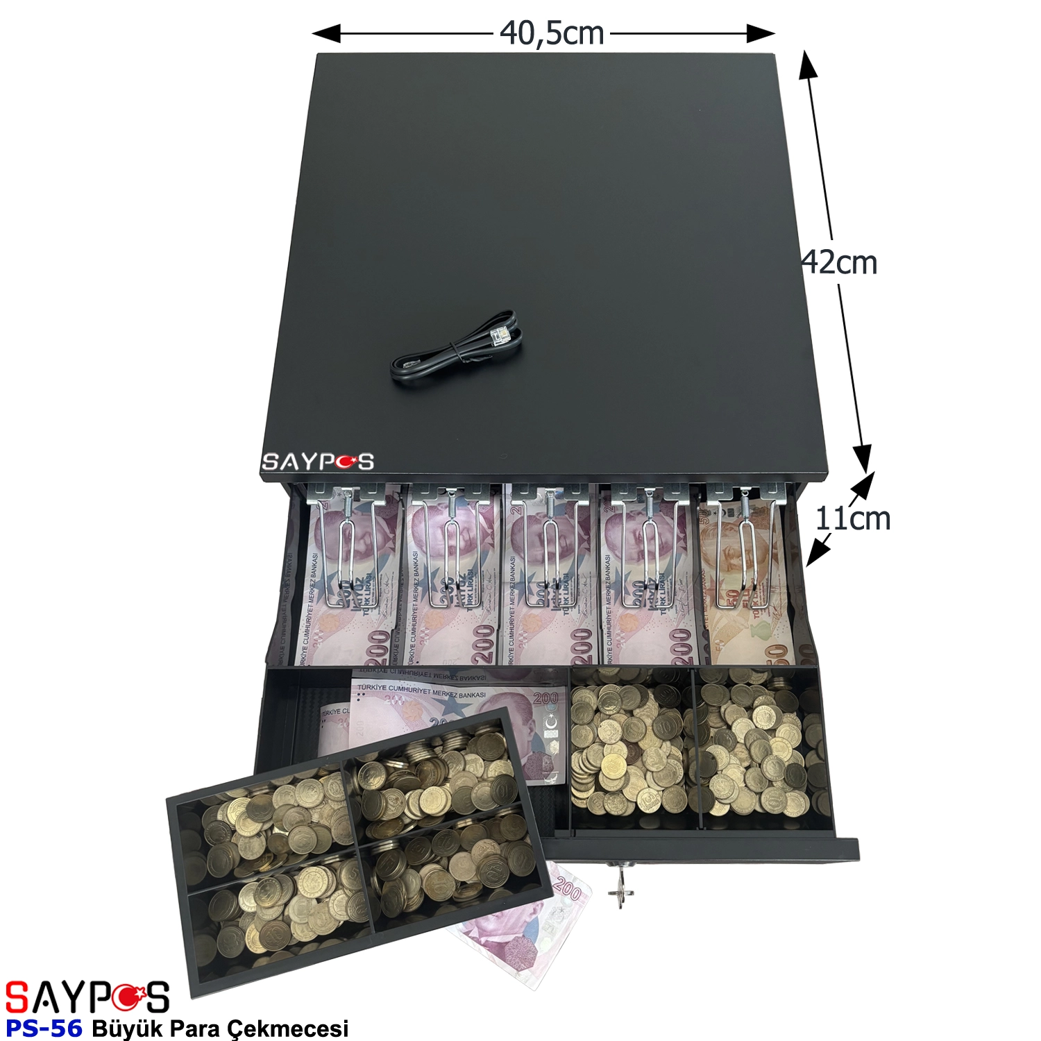 5%20Geniş%20Kağıt%20Para%20Gözlü%20Anahtardan%20ve%20Yazarkasa%20Postan%20Açılır%20Büyük%20Para%20Çekmecesi%2040,5x42x11cm
