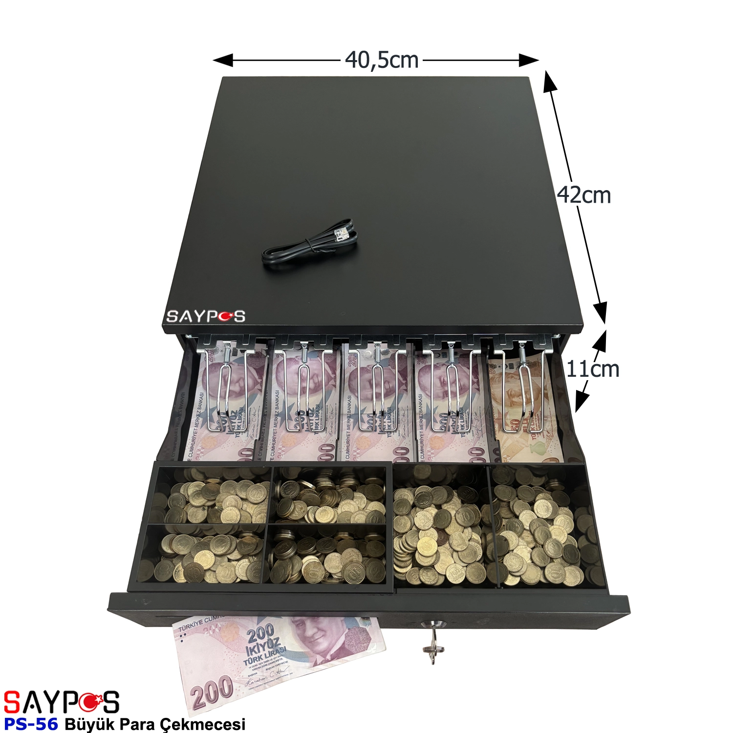 5%20Geniş%20Kağıt%20Para%20Gözlü%20Anahtardan%20ve%20Yazarkasa%20Postan%20Açılır%20Büyük%20Para%20Çekmecesi%2040,5x42x11cm