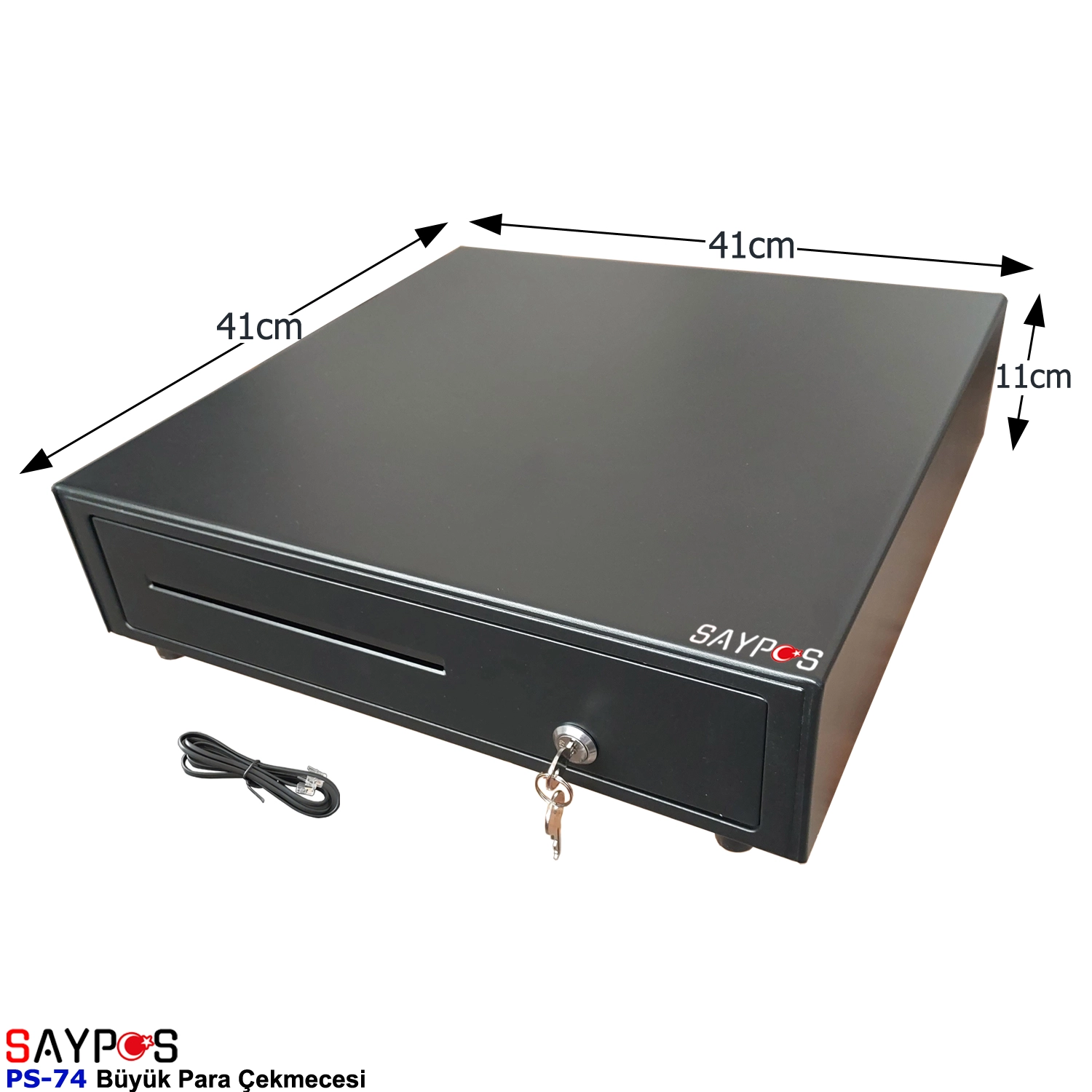 Verifone%20MX915%20Marka%20Yazarkasalarla%20Uyumlu%207%20Banknot%20Gözlü%20Büyük%20Para%20Çekmecesi%2041x41x11cm