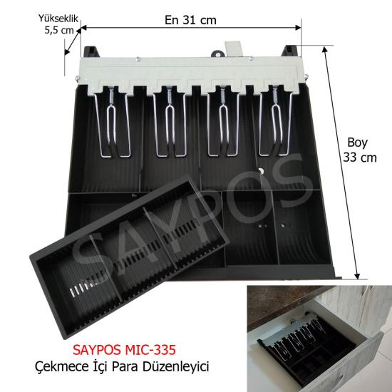 Çekmece İçi Para Düzenleyici 4 Kağıt 5 Bozuk Para Bölmeli Para Kutusu