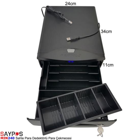Beko Para Çekmecesi 220TR-300TR Yazar Kasa Çekmecesi Sahte Para Işıklı