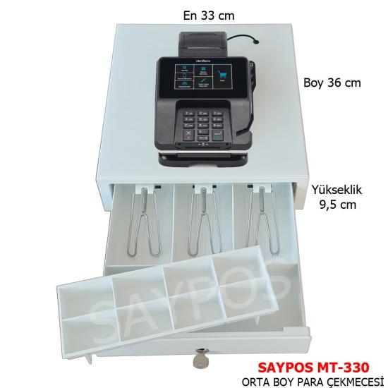 Olivetti Verifone MX915 Yazar Kasa Para Çekmecesi 11 Gözlü 3 Banknot