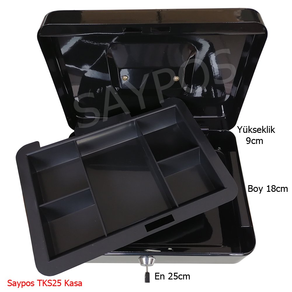 Saypos%20Taşınabilir%20Metal%20Para%20Kasası%201%20Banknot%204%20Madeni%20Para%20Gözlü%20Orta%20Boy%2025x18x9cm