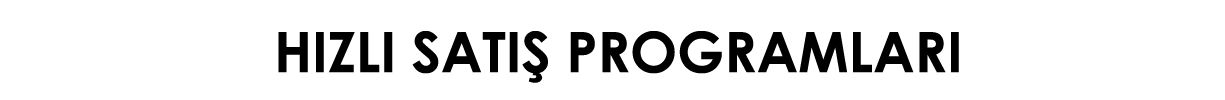 Hızlı Satış Programları